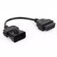 Переходник OBD2 Opel 10 pin для подключения диагностики к авто Opel (10pin - 16pin) (3108) - изображение 1