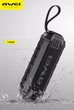 Портативная Bluetooth колонка IPX4 Level Awei Y-280 водонепроницаемая Чёрная - изображение 1