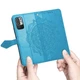 Чехол-книжка Epik Art Case с визитницей для Xiaomi Redmi Note 10 5G / Poco M3 Pro Кожаный Синий - изображение 4
