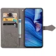 Шкіряний чохол (книжка) Art Case с визитницей для Xiaomi Poco M3 Pro Серый - изображение 3