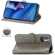 Шкіряний чохол (книжка) Art Case с визитницей для Xiaomi Poco M3 Pro Серый - изображение 4