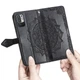Кожаный чехол-книжка Epik Art Case с визитницей для Xiaomi Redmi Note 10 5G / Poco M3 Pro Черный - изображение 5