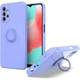 Чехол TPU Candy Ring Full Camera для Samsung Galaxy A52 4G / A52 5G Сиреневый / Dasheen - изображение 1