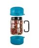 Бокс Trixie Travel Set для корму і 2 миски 2x0.75 л Блакитний (TX-2491) - зображення 3