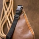 Сумка-слинг через плечо мужская Vintage leather-20567 Коричневая - изображение 7