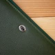 Шкіряний гаманець жіночий ST Leather 19х9,5х1,5 см (acs0018189) Зелений - зображення 8