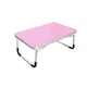 Складной столик Lesko LY-005 Pink для ноутбука раскладной в кровать 60*40 см (SKU_7599-26283) - изображение 3