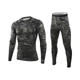 Термобілизна чоловіча Lesko A152 2XL Camouflage Black непродувна антифрикційна (K/OPT2-3566-19514) - зображення 1