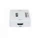 Переходник hdmi на тюльпаны (AV) MINI HDMI2AV конвертер видеосигнала hdmi в av (1008557-White) - изображение 5