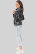 Куртка Exclusive moda М-278 44 Черно-белый - изображение 4