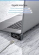 Acasis док-станция для ноутбука Type C к USB 3,0 с PD зарядкой для Macbook Pro (HDMI-совместимый 4K RJ45 TF SD кардридер)) - изображение 5