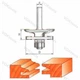 Фреза ГЛОБУС 3502 d8 D42 h20 комбинированная рамочная - изображение 4