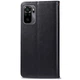 Чехол-книжка GETMAN Gallant (PU) кожаный для Xiaomi Redmi Note 10 / Note 10s Черный - изображение 2