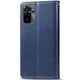 Чехол-книжка GETMAN Gallant (PU) кожаный для Xiaomi Redmi Note 10 / Note 10s Синий - изображение 4