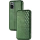 Чохол книжка GETMAN Cubic (PU) на Xiaomi Redmi Note 10 Pro / 10 Pro Max Зелений - зображення 3