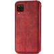 Кожаный чехол книжка GATMEN PREMIUM Cubic (PU) для Samsung Galaxy M33 5G Red - изображение 2