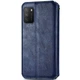 Кожаный чехол книжка GETMAN Cubic (PU) для Xiaomi Poco M3 Синий - зображення 2