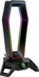 USB хаб Vertux HexaRack 3xUSB 3.0/2xAUX 3.5 мм с подставкой для наушников Black (hexarack.black) - изображение 1