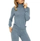 Джемпер Marc & Andre гольф полуприталенного кроя 40 Голубой Cashmere Blend W20-00CH218 - изображение 1
