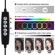 Кольцевой свет со стойкой Puluz PKT3046B RGB Ring Light 12см (9W) - изображение 8