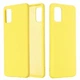 Силиконовый (TPU) чехол Deexe Silicone Case для Samsung Galaxy A51 (А515) - Yellow - изображение 1