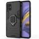 Чохол з підставкою Deexe Hybrid Case для Samsung Galaxy A51 (А515) - Black - зображення 1