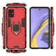 Чехол с подставкой Deexe Hybrid Case для Samsung Galaxy A51 (А515) - Red - изображение 5