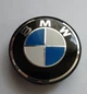 Ковпачки для дисків Bmw (60мм) чорна основа - зображення 1