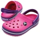 Сабо Crocs Kids Crocband 204537-60O-C11 28 Розовый с фиолетовым - изображение 2