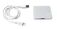 Видео сплиттер Ewell Splitter HDMI на 2 монитора, 4K2K, 3D, белый (EW358) - изображение 2