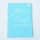 Блокнот 4Profi Artbook "Spoony" hippo 40 листов формат B6 902781 - изображение 1