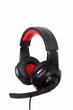 Навушники Gembird GHS-U-5.1-01 Black/Red (GHS-U-5.1-01) - зображення 1