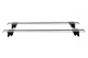 Багажник на рейлинги Aguri Runner II R1 silver Opel Singum 2003-2008 - изображение 2