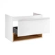 Тумба підвісна Qtap Robin WHITE/WHITISH OAK QT1374TPВ9001NWWO SD00050546 - зображення 8