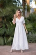 Пляжное платье на пуговицах Fresh Cotton 21F-037C 48(XL) Белый - изображение 3