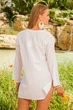Жіноча туніка для пляжу з рукавами 3/4 Fresh Cotton 1342 F-1c 44(M) Білий - зображення 2