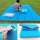 Пляжный коврик подстилка покрывало анти песок 2Life SAND MAT 120*150 см Blue (n-241) - изображение 2