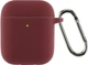 Чехол Armorstandart Ultrathin Silicone Case With Hook для Apple AirPods 2 Burgundy (ARM59680) - изображение 1