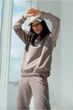 Жіночий спортивний костюм ONIOS Loungewear Tracksuit без капюшону Капучіно M 2355 - зображення 3