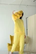 Женский спортивный костюм ONIOS Loungewear Tracksuit без капюшона Лимонный S 2358 - изображение 2