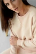 Жіночий спортивний костюм ONIOS Loungewear Tracksuit без капюшону Світло-Бежевий S 2367 - зображення 6