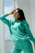 Женский спортивный костюм ONIOS Loungewear Tracksuit без капюшона Мятный L 2370 - изображение 5