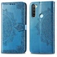 Кожаный чехол-книжка Art Case с визитницей для Xiaomi Redmi Note 8T Синий Без бренда - изображение 2