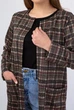 Кофти Вол (cornett) Kl 128 L коричневий - изображение 2