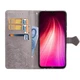 Кожаный чехол-книжка Art Case с визитницей для Xiaomi Redmi Note 8T Серый Без бренда - изображение 2