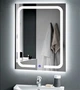 Дзеркало DUSEL LED DE-M3001 65смх80см сенсорне включення+підігрів/годинник+темп - зображення 1