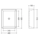 Умывальник накладной JAQUAR JDS 520x400x135мм прямоугольный белый JDS-WHT-25907N - изображение 3