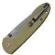 Нож CJRB Knives Feldspar Black Blade AR-RPM9 Steel Зеленый (27980304) - изображение 4