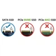 Зовнішня кишеня U&P WAZ-HC2 для M.2 SSD (NGFF) SATA - USB 3.0 Black (WAZ-HC2-BK) - зображення 5