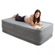 Надувная кровать односпальная Intex Pillow Rest Raised Bed с подушками и встроенным электронасосом Серая 99х191х46 см (IP-172855) - изображение 5